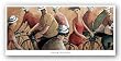 Ciclistas by Didier Lourenco 38"x15.5" Art Print Poster