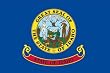 Valley Forge Nylon Idaho State Flag, measures 3-Foot x 5-Foot