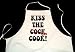KISS THE COCK (UPS COOK); Fun Sch�rze (Latzsch�rze), wei�