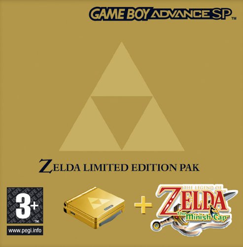 Childrens Toyshop  Video Games : Nintendo SP Zelda Minish Cap Hardware Bundle (GBA)
