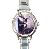 Limited Edition Violano Italian Charm Watch Cat Siamese