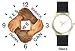 Black & White Hands and Forearms Interlocking - Yes We Can No.1 - President Barack Obama Commemorative - WATCHBUDDY&reg; DELUXE TWO-TONE THEME WATCH - Arabic Numbers - Black Leather Strap-Size-Children's Size-Small ( Boy's Size & Girl's Size )