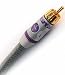 Cable 75 ohms pour liaison numerique coaxial et video composite Positive Cable Optimum Delphinus (longueur 1m)
