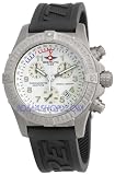 Breitling Aeromarine Chrono Avenger M1 Titanium Black Rubber Mens Watch E7336009-A5-259