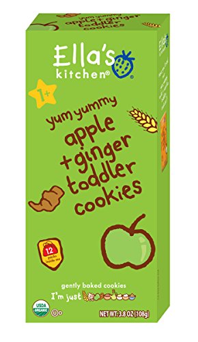 Ella's Kitchen 2 Toddler Cookies - Apple & Ginger - 3.8 oz
