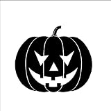 Halloween Pumpkin Decal Sticker Removable Wall Art