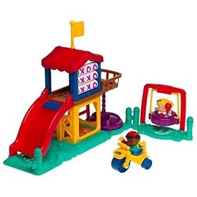 Fisher-Price World of Little People Fun Sounds Playground