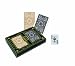 KEM Arrow Black and Gold Bridge Size Jumbo Index Playing Cards