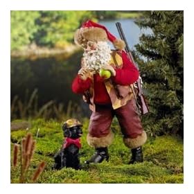  Fabriche Farmer Santa Claus Hunting Buddies Hunter Dog