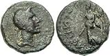 Aulus Gabinius, Proconsul of Syria, 57 - 55 B.C., Nysa-Scythopolis (Beth-Shean), Decapolis; AE 19