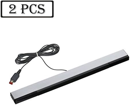 New Wii Controller Wired Infrared Sensor Bar for Nintendo 2 Pack Wii Controller