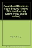 Occupational benefits as social security