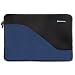 SimpleSleeve, Premium Protective Neoprene Sleeve for Apple MacBook Pro 17 Inch, Black/Blue