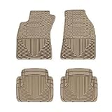 2002-2008 Audi A4 S4 RS4 Tan WeatherTech Floor Mat (Full Set) by WeatherTech
