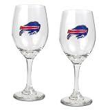 Buffalo Bills Set of 2 Wine Glasses