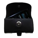 Horizontal Leather Case with Belt Clip/Loop for the Samsung YP-K5 4GB