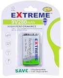 Extreme Rechargeable PP3 9v 280 mAh Ni-Mh 1 per pack