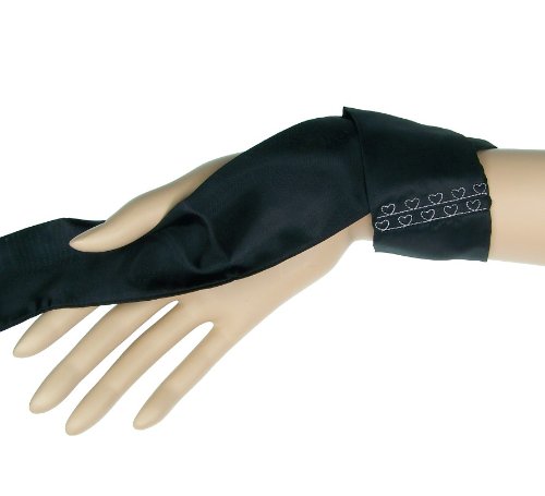 Produkt-Bild: Strawberry Stoff-Fesseln 4er Set in schwarz