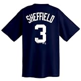 Gary Sheffield Detroit Tigers Name and Number Tee