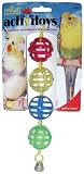 JW Pet Company Activitoy Lattice Chain Small Bird Toy, Colors Vary