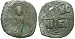 Anonymous follis of Christ, class C, Michael IV, 12 April 1034 - 10 December 1041 A.D.