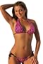 F228 Neon Hot Zebra Top: XS \ Bottom: M string bikini