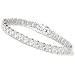 14K White or Yellow Gold 7.5 3.00ct Diamond Classic Bracelet