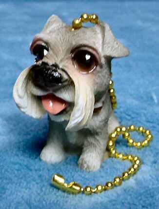 Schnauzer Schnauser Puppy Dog Ceiling Fan Pull Pulls Set of 2