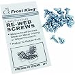 Thermwell Prods. Co. ZP1 20-Pack Re-webbing Screws