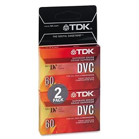 Click here to buy TDK38630 - Digital Video Cassette (Camcorder Tape) by Imation.