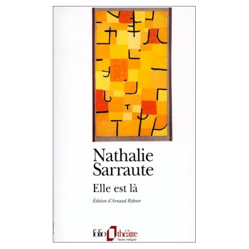Elle Est La (Folio Theatre) (French Edition)