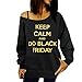 Lymanchi Women Printed Off Shoulder Pullover Slouchy Shirt Casual Sweatshirts