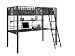 Powell Cameron Twin Size Study Loft Bunk Bed