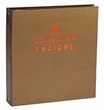 Create Your Own Collected Recipes Cookbook - Brown & Copper