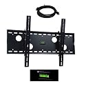 VideoSecu MP501B Tilting Wall Mount Bracket for Sharp LC-42D72U LCD 42 inch HDTV TV with free 6ft HDMI cable