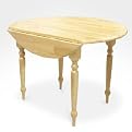 Natural 40" Drop-Leaf Table