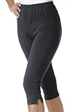 Woman Within Plus Size Stretch Capri Knit Leggings