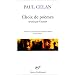 Choix de po�mes