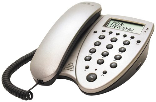Topcom Phonemaster 180, SIM-Karten-Telefon mit Freisprechen und Clip-Funktion, Telefonbuch für 100 Namen und Nummern