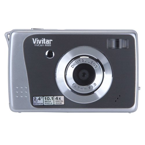 Vivitar ViviCam 10.1MP Digital Camera - Graphite (VX025GH)