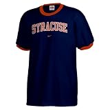 Nike - Nike Syracuse Orange Navy Classic Ringer T-shirt