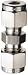 Parker 316 Stainless Steel Compression Fittings Tube Union 1/4 Tube
