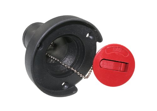 Tankeinfüllstutzen"GAS",Nylon schwarz,38mm