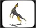 Decorated Mouse Pad with doberman, catch, pet, dog