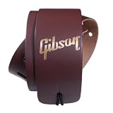 Gibson ギブソン Soft Leather ストラップ ブラウン