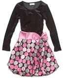 Bonnie Jean Girls Polka Dot Bubble Dress