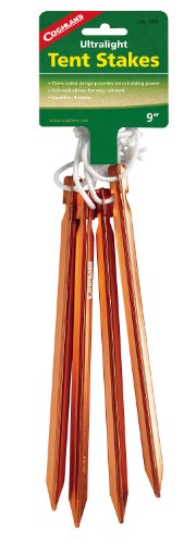 Coghlan's 1000 4-Count 9-Inch Ultralight Tent Stakes