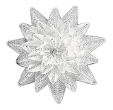 Brooch, 'Mae Kue Flower' 2 W 2 L