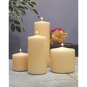 3x9 Pillar Candle (Ivory Unscented) - 3x9-Unscented