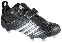 Adidas Mens RB619 Tunit Black/White/Metallic Silver Cleats